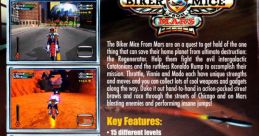 Biker Mice from Mars track - Video Game