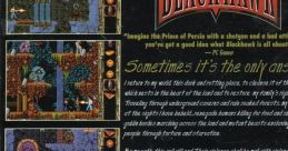 Blackthorne Blackhawk ブラックソーン - Video Game