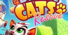 Bubble Cats Rescue - Video Game Video game from Bubble Cats Rescue for Switch. Published by Baltoro Games, Cool Small