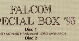 Falcom Special Box '93 ファルコム・スペシャル・ボックス '93 - Video Game