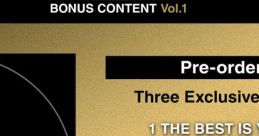 METAL GEAR SOLID: MASTER Vol.1 Pre-Order Bonus - Video Game