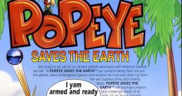 Popeye Saves The Earth (Bally Pinball) - Video Game
