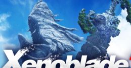 Xenoblade Chronicles 3 artwork featuring main characters against a vibrant landscape, showcasing adventure and epic storytelling.