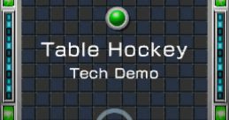 Table Hockey Tech Demo - Video Game