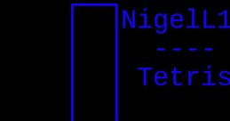 Tetris [By NigelL12] - Video Game
