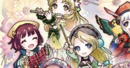 Colorful characters from "Alchemy of Sound - Atelier Arranged Tracks," celebrating music and magic from the beloved video game series.