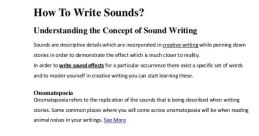 Writing