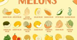Melon The of a rolling melon fills the room with a sense of anticipation. The melon's smooth surface against the sand