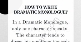 Monologue