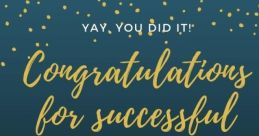 Congratulatory