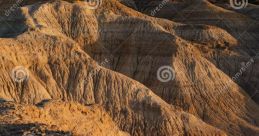 Semi-Desert The semi-desert of Badlands emits an eerie silence broken only by the howling wind that whips through the open