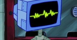 Karen Plankton, the clever computer sidekick from SpongeBob, stands with arms crossed, showcasing her unique design.