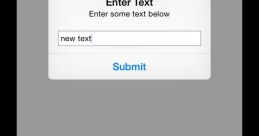 Text Entry Library