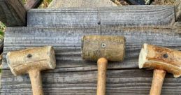 Leather mallet Library