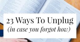 Unplugging Library