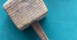 Wooden mallet Library