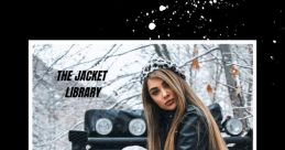 Jacket Library The of a Leather Jacket Slap rings out in the quiet library, echoing sharply against the walls. It is a