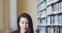 Woman Library