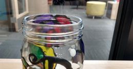 Glass jar Library