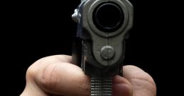 Close-up of a hand gripping a firearm, showcasing realistic details for a single shot library, emphasizing design and functionality.