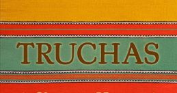 Cover of 'Truchas: Closer to Heaven' by Chantal Guillemin, highlighting vibrant stripes and poetic themes.