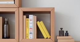 Cardboard box Library