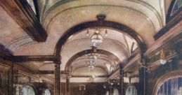 Train interior Library