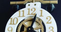 Plastic clock Library