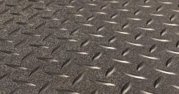 Diamond plate floor Library