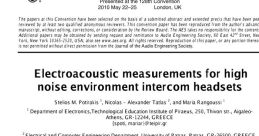 Electroacoustic Library