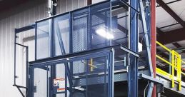 Freight elevator Library The first that greets you in the Freight elevator is the sharp clanging of metal as the door