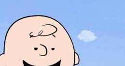 Charlie Brown, the beloved Peanuts character, smiling and wearing his iconic yellow shirt with black stripes.