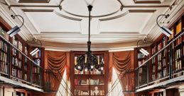House lead Library Walking into the House Lead's library, one is immediately surrounded by a cacophony of . The shelves