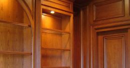 Hard wood Library