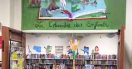 BJ Library In the hushed atmosphere of BJ's Library, the only that broke the silence was a gentle hum of electronic