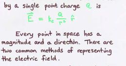 Electric Field Library
