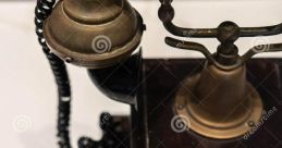 Vintage telephone Retro Library