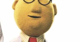 Dr. Bunsen Honeydew, iconic Muppet scientist, in a lab coat and glasses, ready for experiments and inventions.