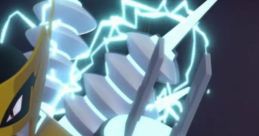 Elec Man from Mega Man, showcasing electric powers with dynamic energy effects and a vibrant, animated design.