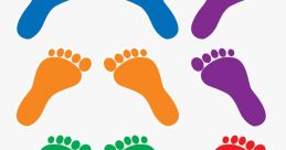 Large footsteps Library