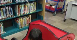 Car passing by Library