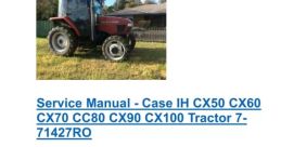 Case II CX90 Library