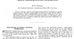 Natural Reverberation Library