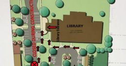 Mall parking lot Library