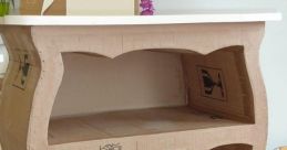 Cardboard dresser Library