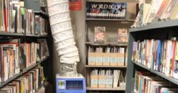 Heater on Library In a quiet room, the gentle hum of a space heater slowly fills the space, providing warmth and comfort