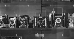 Vintage camera Library