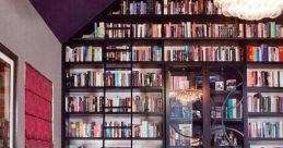 Glass door Library