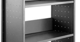 White plastic cart Library