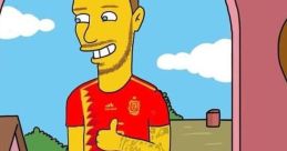 Homer Simpson. (The Simpsons, Castillian Spanish.)
